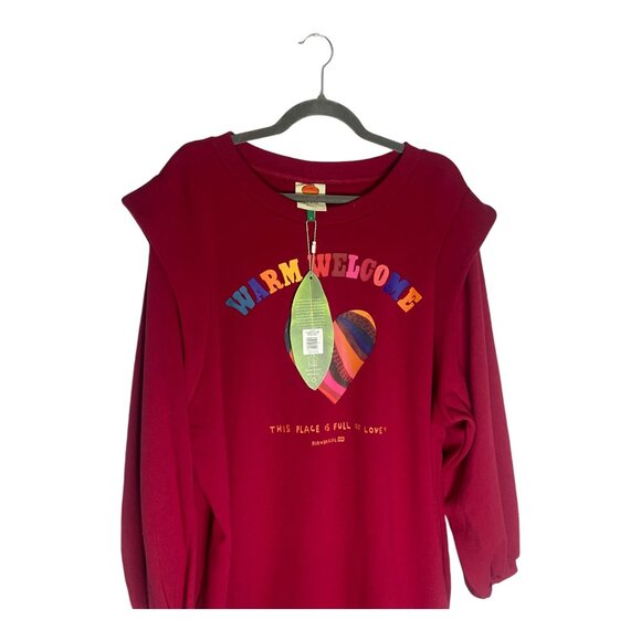 NWT Farm Rio Warm Welcome Sweater Dress-sz Large - Picture 10 of 13